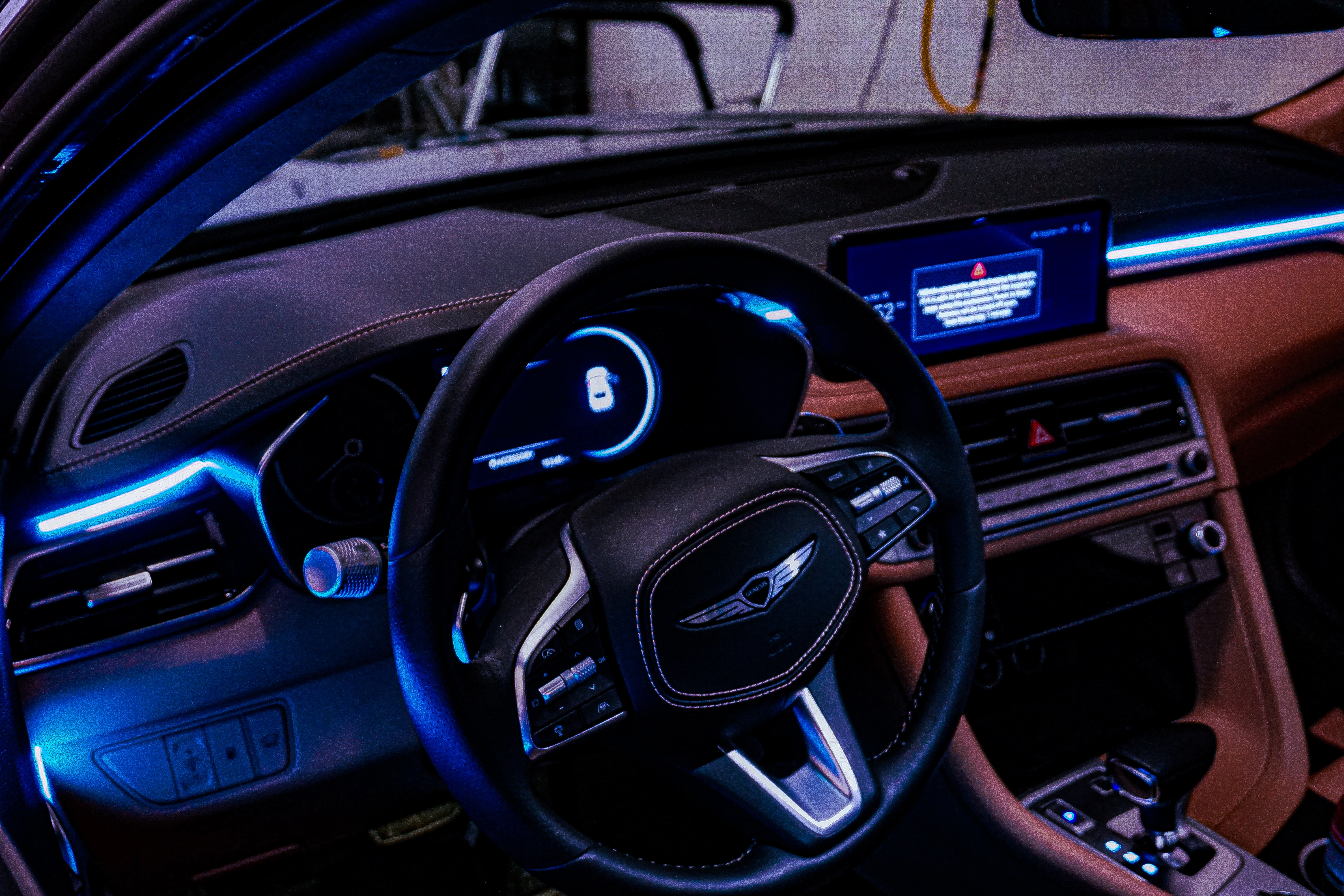 Curved Screen Lighting